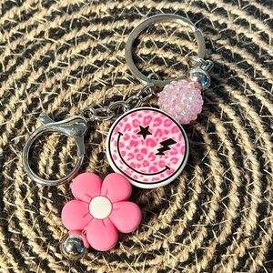 Smiley Face Keychain